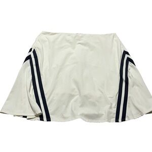 Nike Dri-Fit Skirt Womens Large White Golf Tennis Athletic Skort Size Large